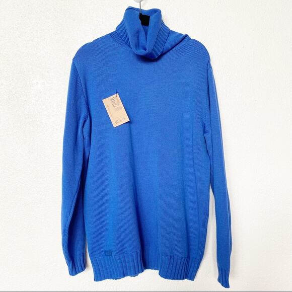 Knitting Mania Studio Handmade Turtleneck Sweater Size Medium - Picture 1 of 6
